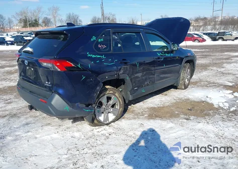 2022 Toyota Rav4 Hybrid Xle from USA, damaged, VIN JTMRWRFV7ND564614